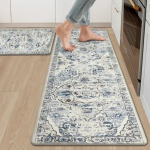 Wholesale Boho Anti-Fatigue Kitchen Mat Set Bulk Supplier HEBE RUGS