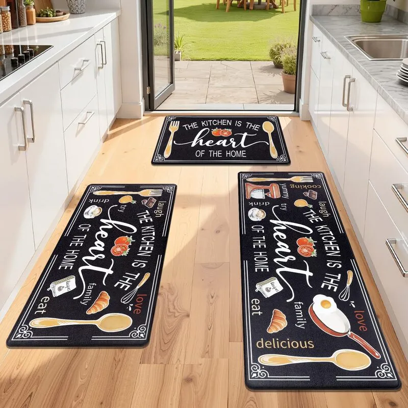 Wholesale Kitchen Rug and Mat Sets Anti-Fatigue Cushioned Runner HEBE RUGS