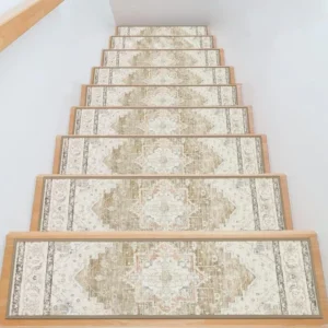 Wholesale Vintage Stair Treads - Beige | HEBE RUGS