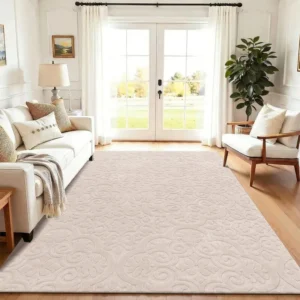 Vintage floral area rug from the HEBE RUGS collection
